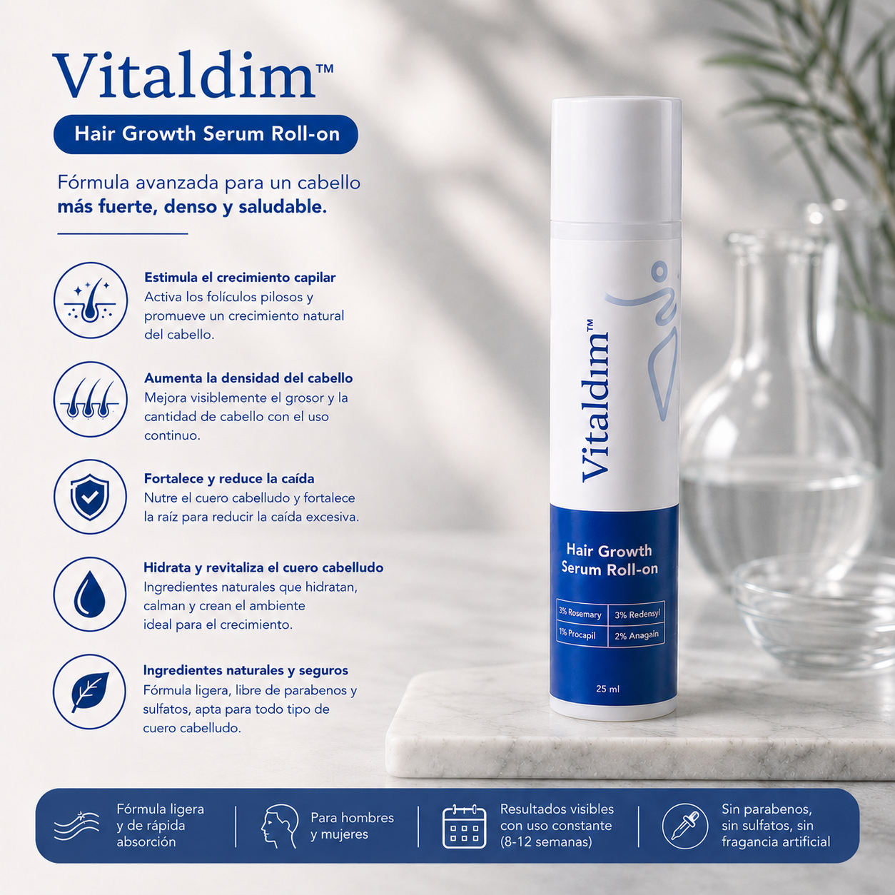 Serum Crecimiento Capilar Vitaldim™