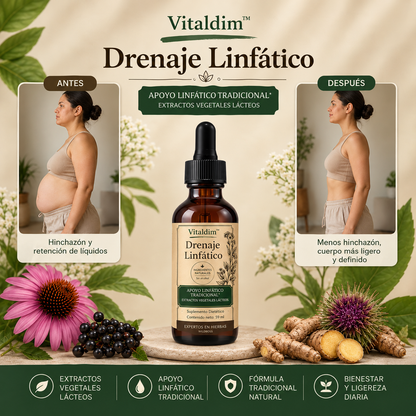 Vitaldim™ - Drenaje Linfático Natural
