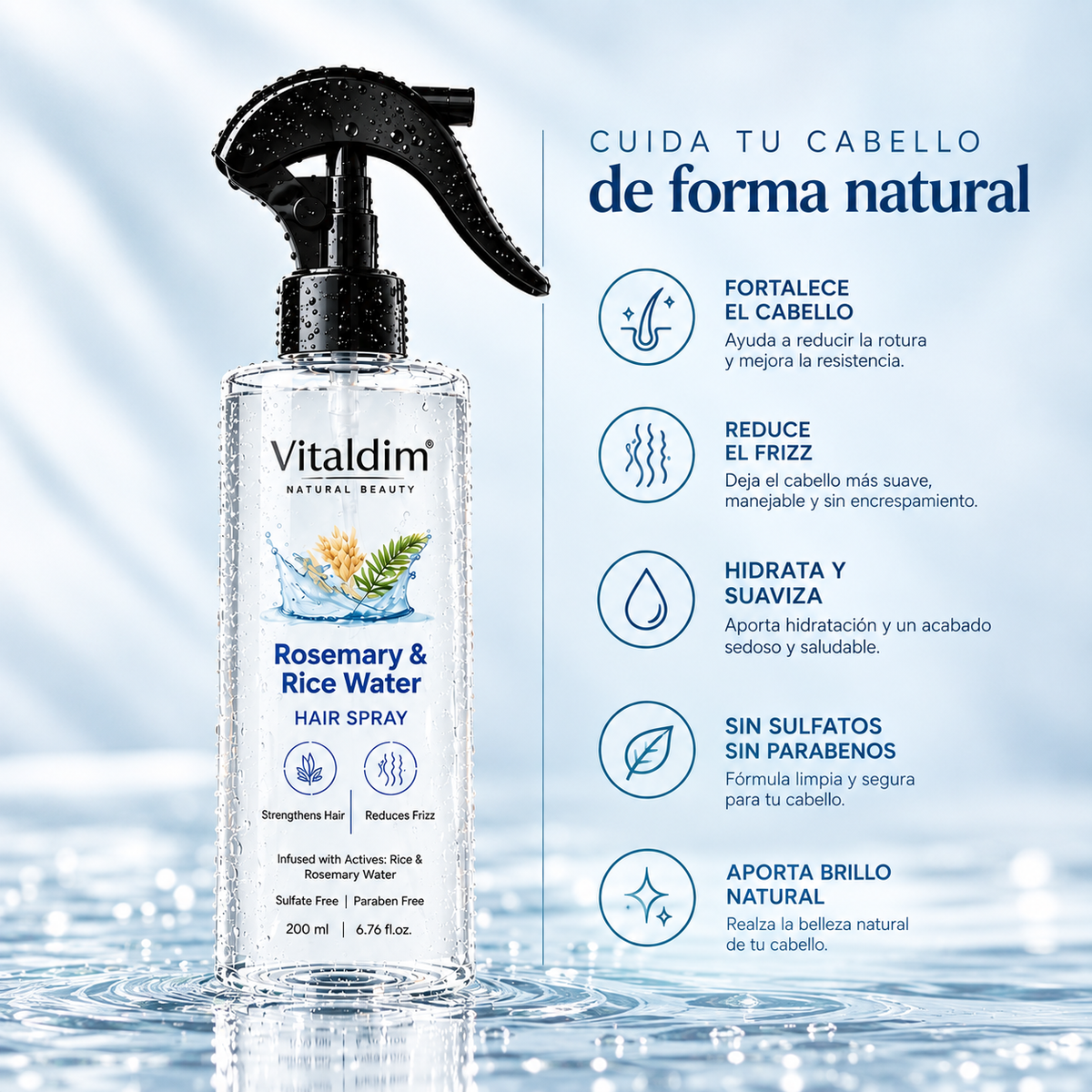 Vitaldim™ - Spray Capilar Romero & Arroz