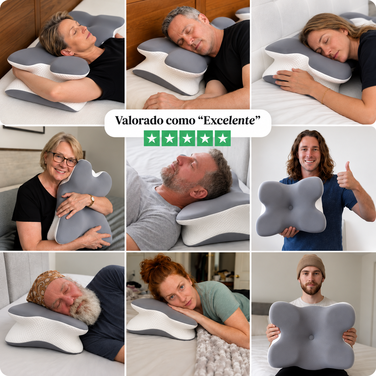 Almohada Cervical Ergonómica Vitaldim™