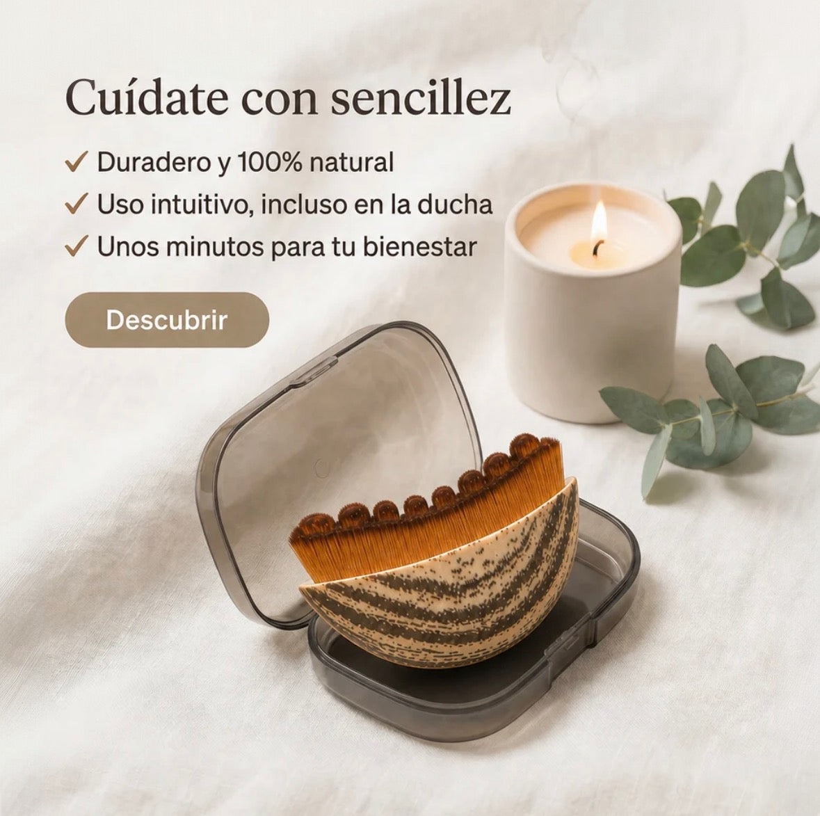 Vitaldim™ - Cepillo de masaje Linfático facial