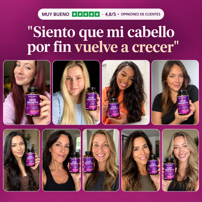 Vitaminas para el Crecimiento del Cabello