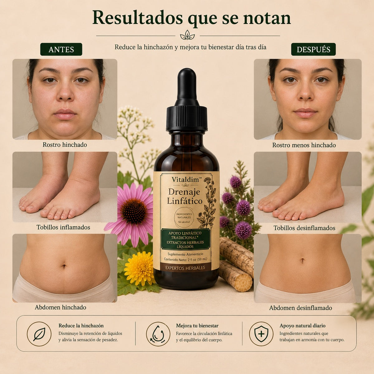 Vitaldim™ - Drenaje Linfático Natural