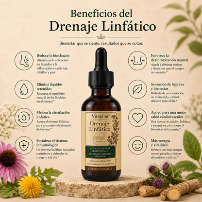Vitaldim™ - Drenaje Linfático Natural